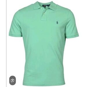 Polo Ralph Lauren Classic Fit Mens Polo Shirt Green Size Medium Golf Sports